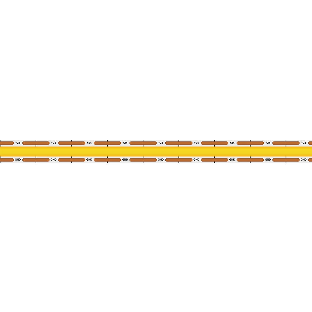 شرائط COB LED، 24 فولت، أحادية اللون، 8 مم 1