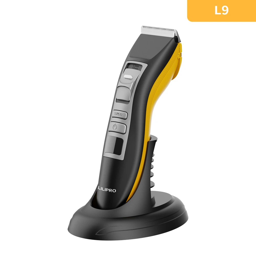 New Low-Noise Electric Hair Clipper With Charging Base Recommended By Professional Hair Salons For Men LILIPRO L9 1