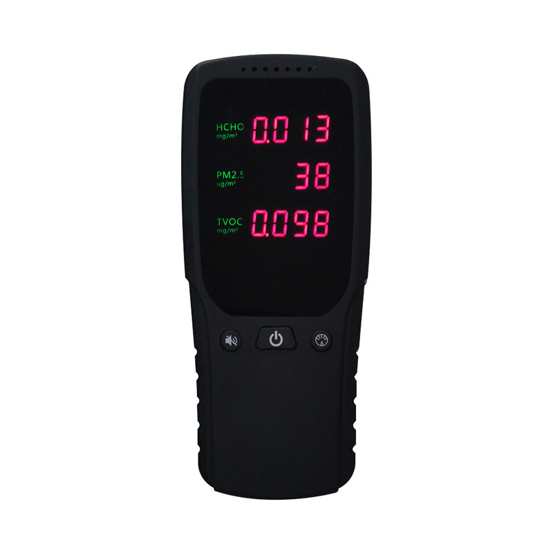 Monitor de calidad del aire con sensor láser portátil 2