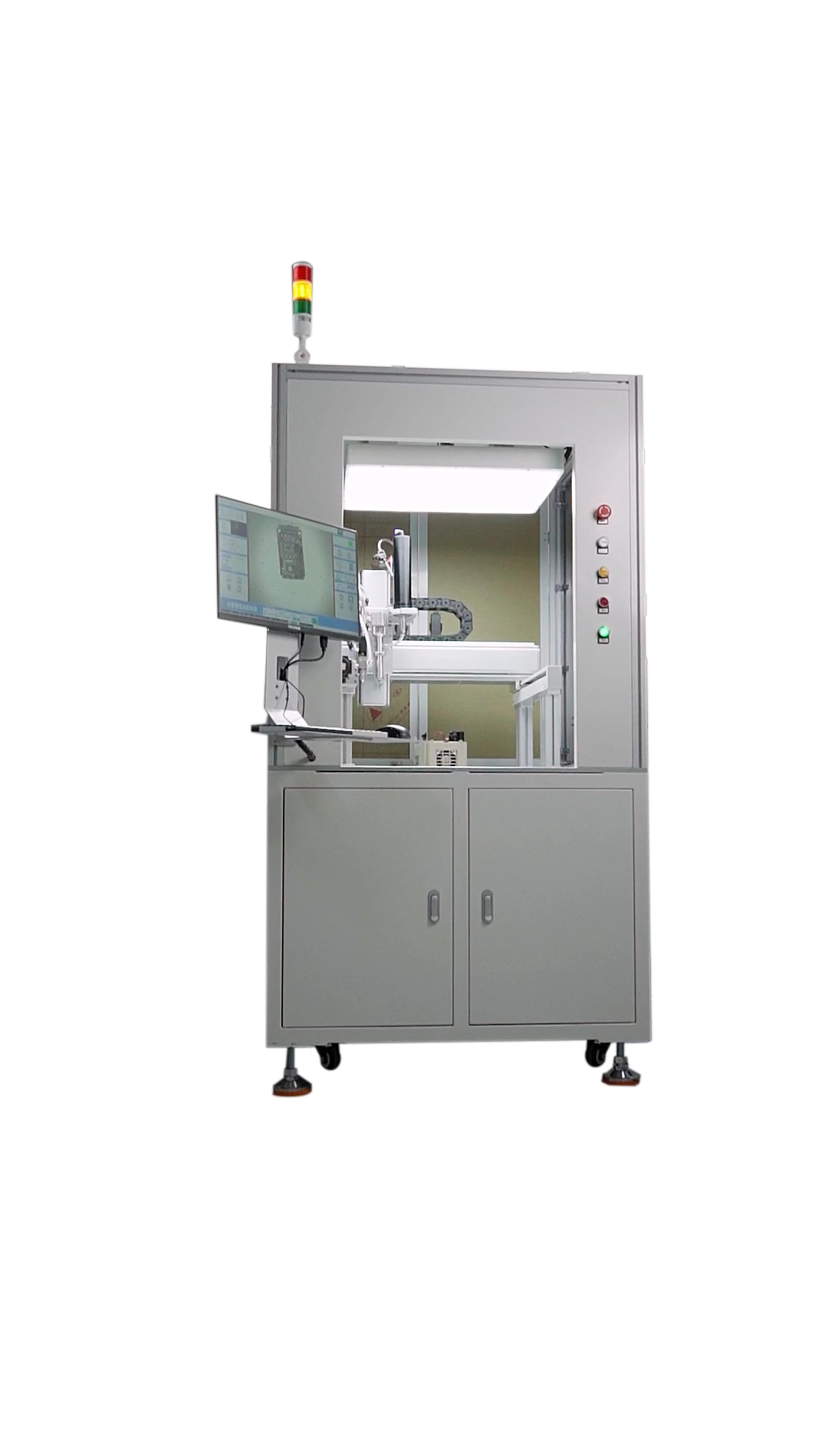 Máquina dispensadora de visión panorámica todo en uno 1