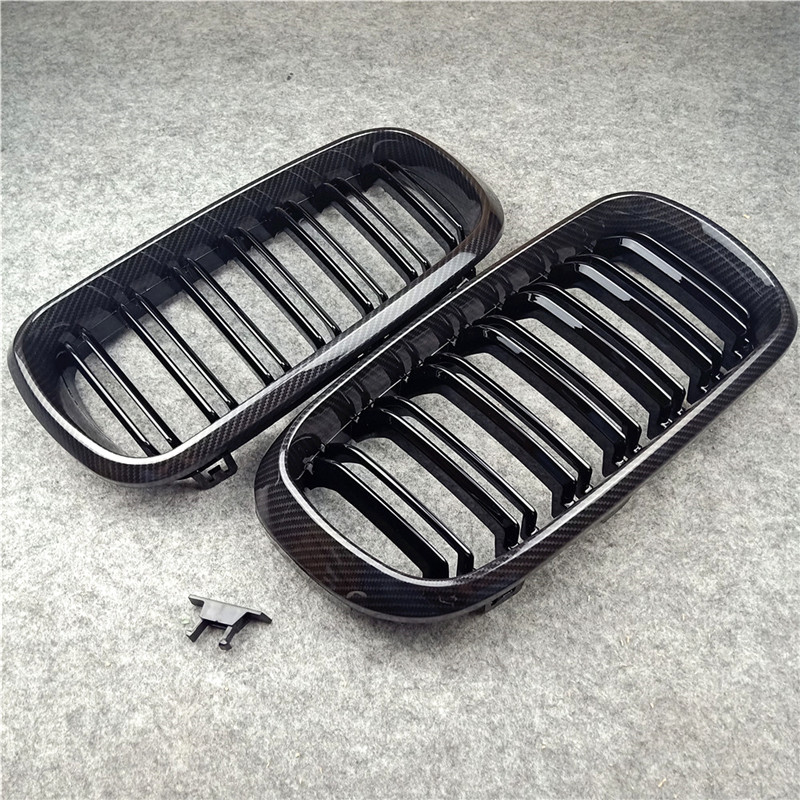 Auto Bumper Front Kidney Grilles For BMW X5 F15 X6 F16 2015-2016 3