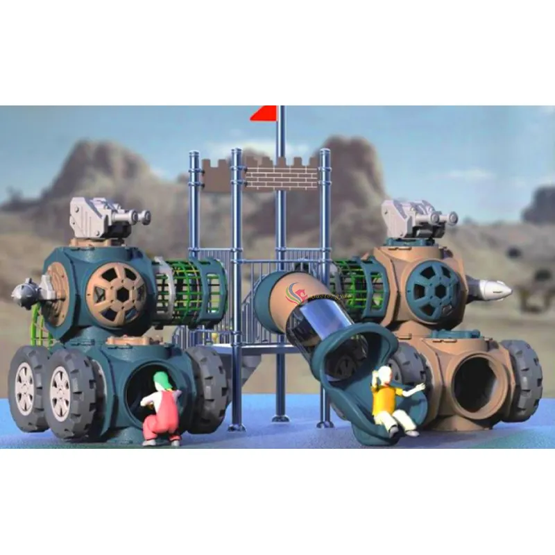 Plastic Outdoor Playground Equipment Other Kids Amusement Rides Wholesale - XiaoTongYao 5