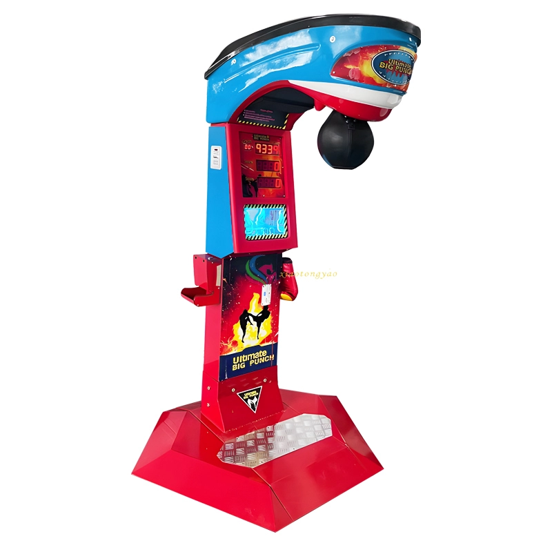 Máquina de boxe arcade máquina de jogo operada por moedas esportes arcade boxe força tester máquina de jogo 1