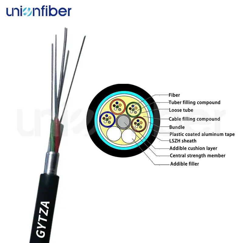 Outdoor Fiber Cable 2-288 Core Weunion/Unionfibervendor 3