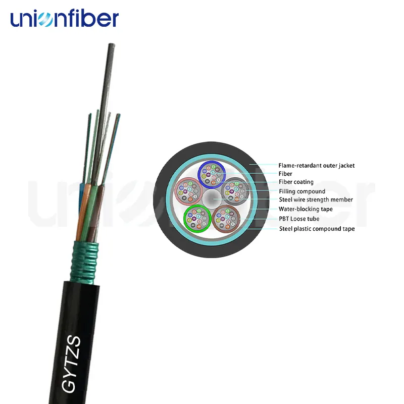 Outdoor Single Mode Fiber Optic Cable Company Weunion/Unionfiber 3