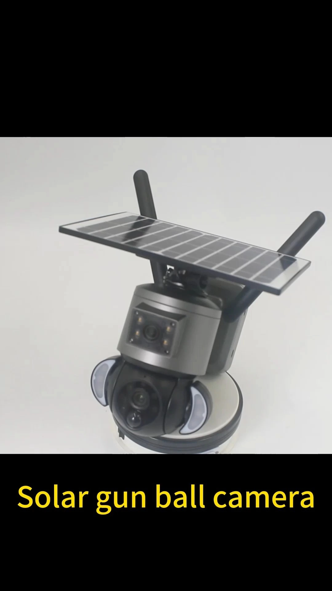 Solar Cctv Camera 4g Sim Card Ptz Camera Dual Lens 1