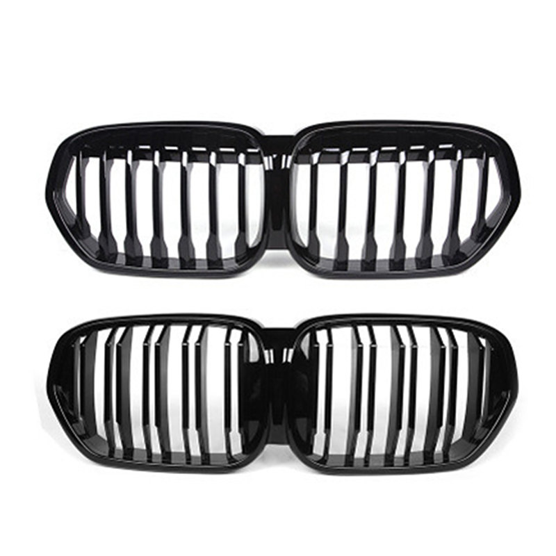 Car Front Bumper Grilles Racing Grills For BMW X1 F48 F49 2019+ 1