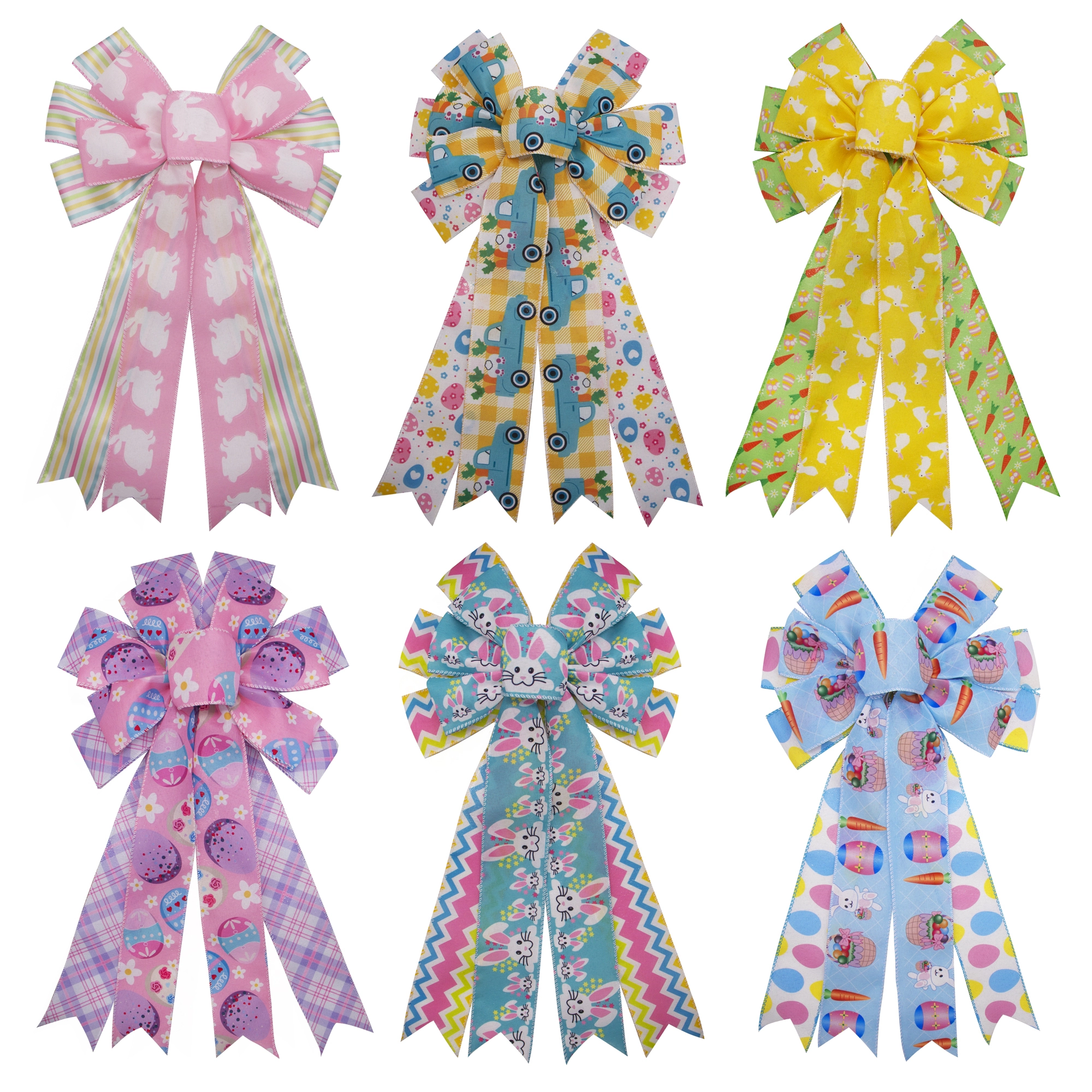 MSD Easter Holiday Decorations Ribbon Bows Offering A Variety of Waist-wrapped Bows Large Bows And Small Bows Rich Experience Factory Direct Sale 1