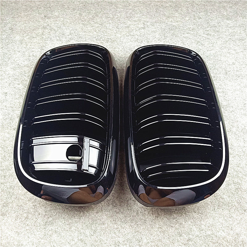 Griglie anteriori per paraurti auto con visione notturna per BMW X5 F15 X6 F16 1