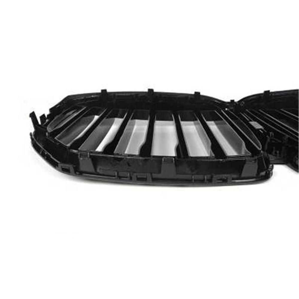Auto Stoßstange Mesh Gitter Front Grills Schwarz Für BMW X7 G07 2019+ 3