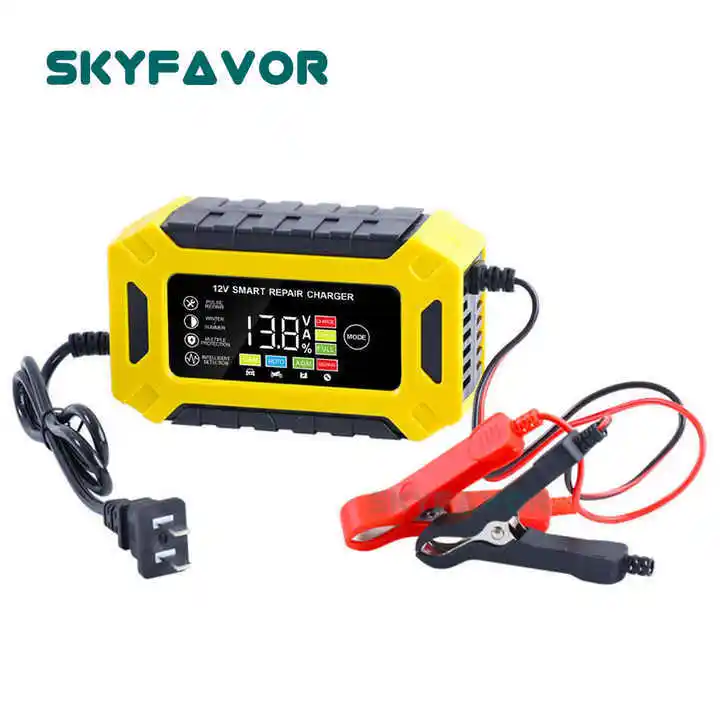 Best Car Battery Charger and Jump Starter by SKYFAVOR 3