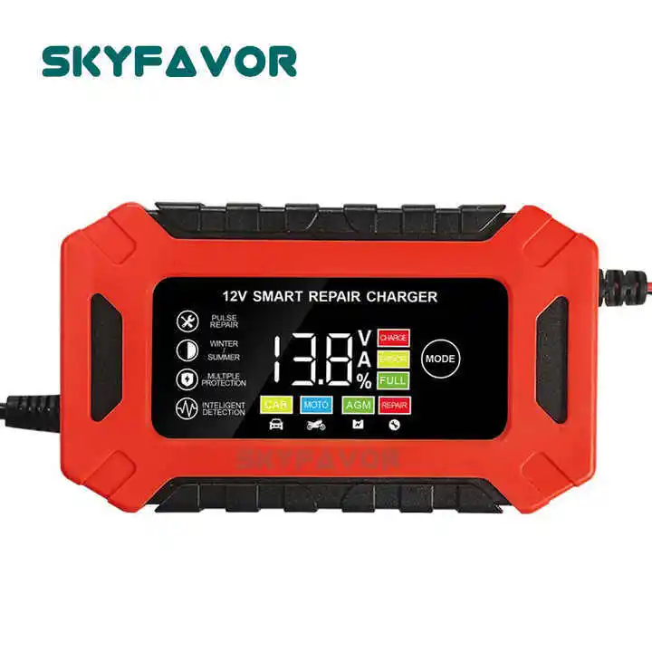 Best Car Battery Charger and Jump Starter by SKYFAVOR 4