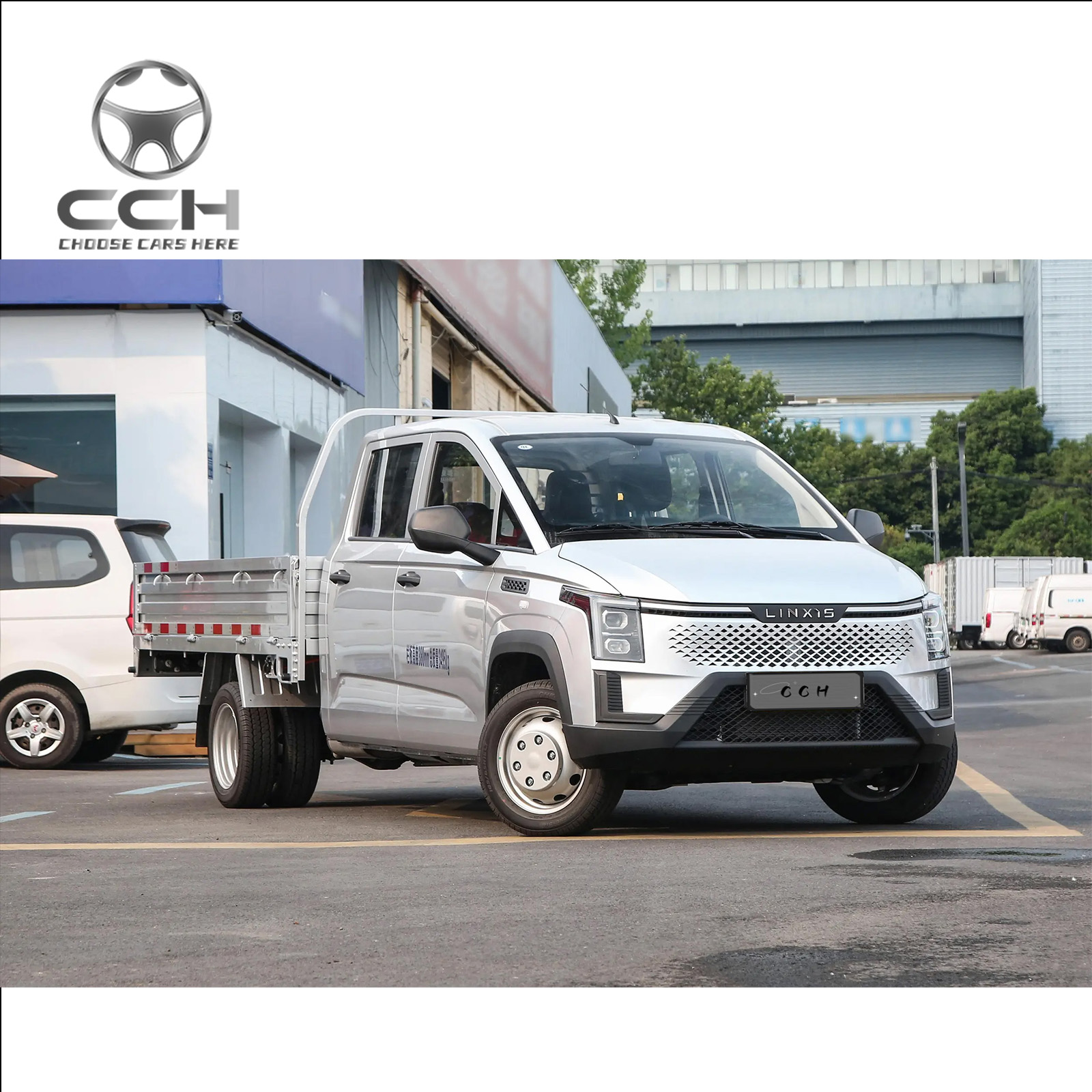 Wuling Linxys Gold Truck avec G200P-PHEV 4 sièges mini-camion hybride 1,5 tonnes de fourgon cargo nouvelle énergie conduite à gauche pour vente pas cher 4