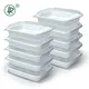 Clear Plastic Deli Containers with Lids by Lrpacking 6