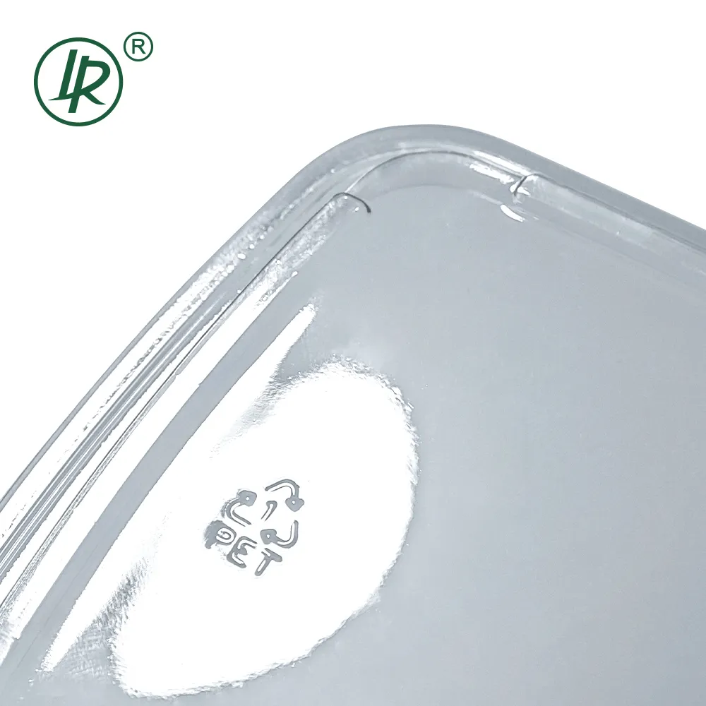 Clear Plastic Deli Containers with Lids by Lrpacking 3