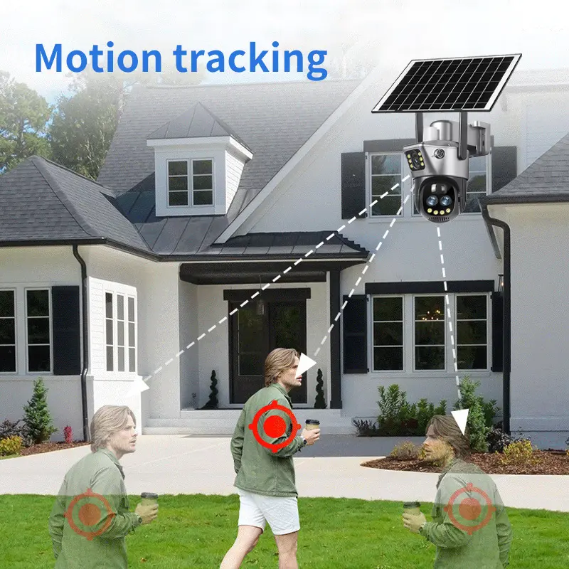 Fashioncctv Solar Camera for Park 6