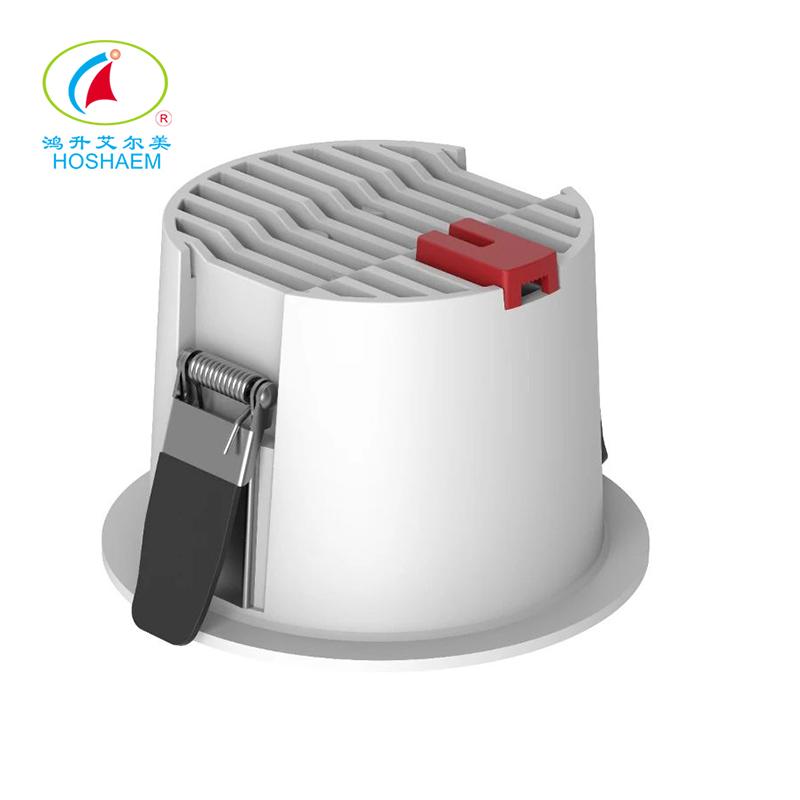 Hongsheng HOSHAEM COB Downlight Recessed Eye Protection Deep Anti-glare Ceiling Light Hotel Wall Washer Spotlight Supplier 7