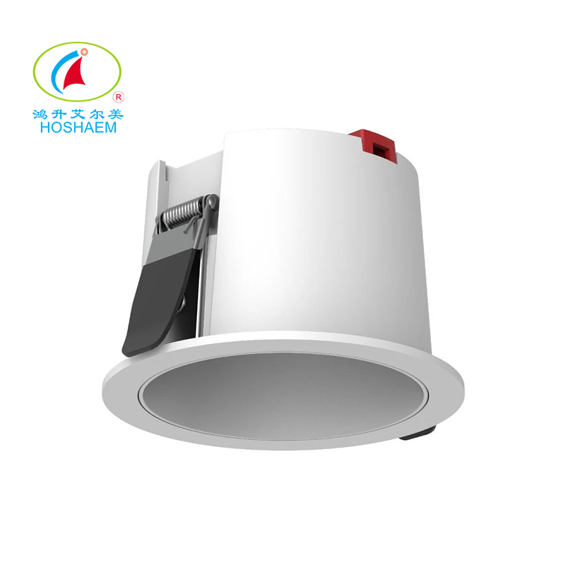 Hongsheng HOSHAEM COB Downlight Recessed Eye Protection Deep Anti-glare Ceiling Light Hotel Wall Washer Spotlight Supplier 1