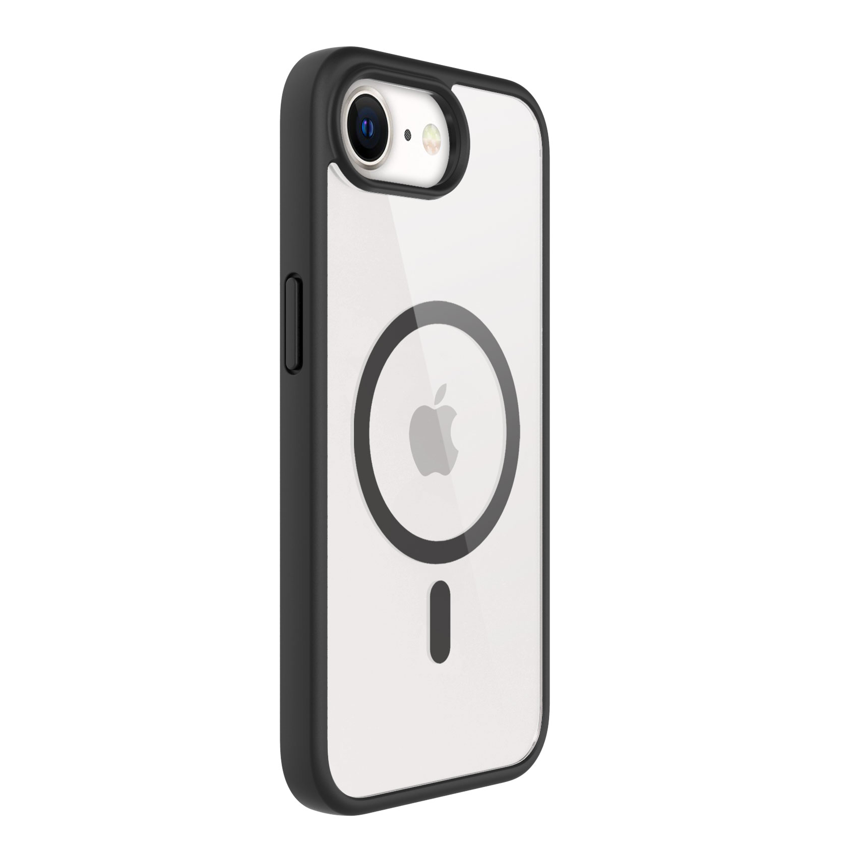 Newest design OEM Clear mobile phone case Anti-Yellow TPE TPU shockproof Magnetic Protector Cases For iPhone SE4 4
