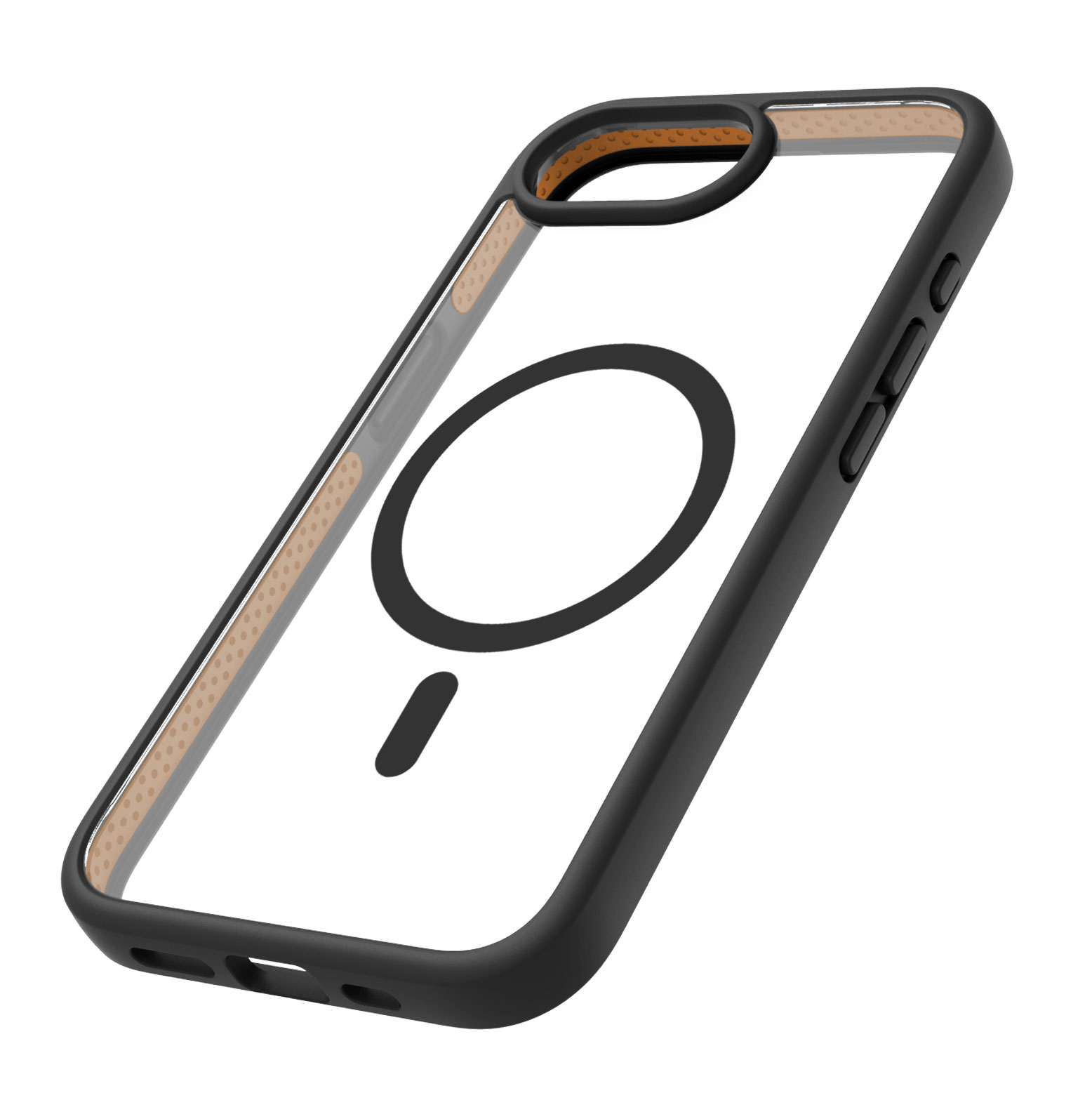 Newest design OEM Clear mobile phone case Anti-Yellow TPE TPU shockproof Magnetic Protector Cases For iPhone SE4 7