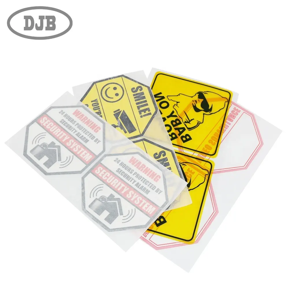 Weatherproof Stickers by DJB 6