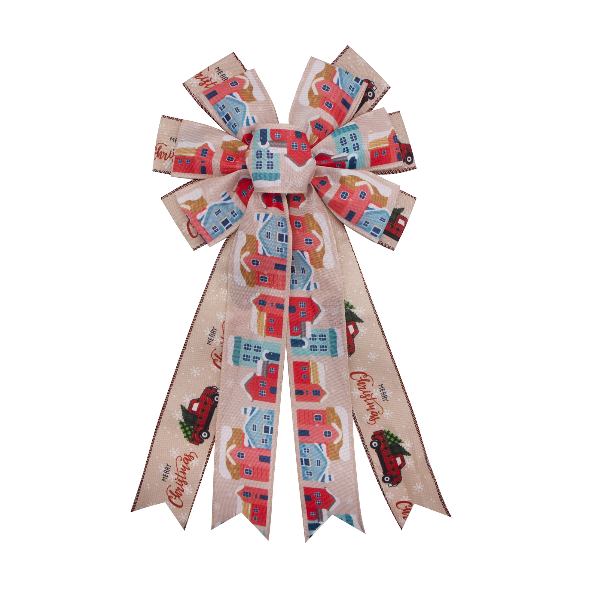 MSD Christmas Holiday Decoration Big Bow Small Bow Support Custom Design 1