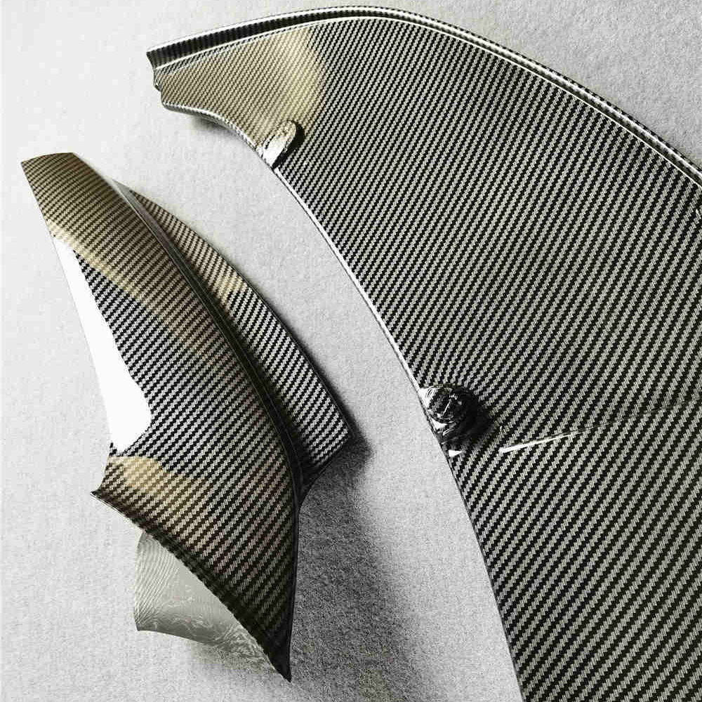 MP Style Car Bumper Front Lip Carbon Pattern For BMW F10 2010-2016 4