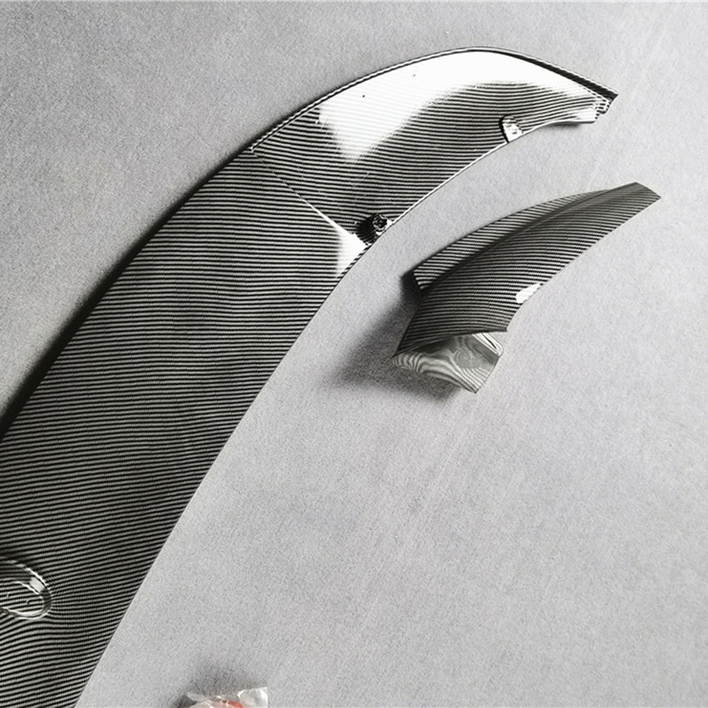 MP Style Car Bumper Front Lip Carbon Pattern For BMW F10 2010-2016 5