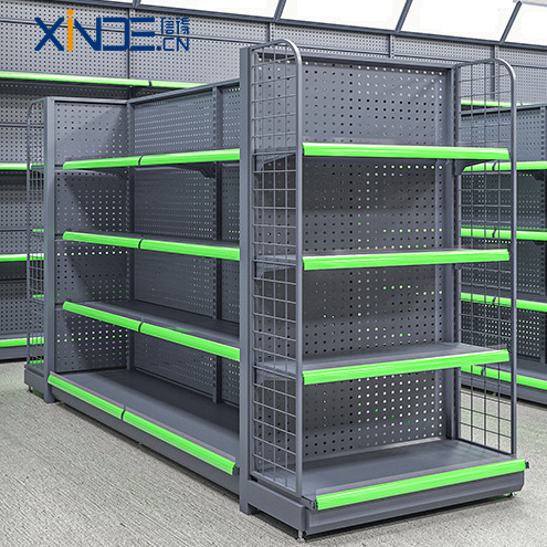 رفوف السوبر ماركت المعدنية Xinde - حلول مخصصة ODM OEM متوفرة 5