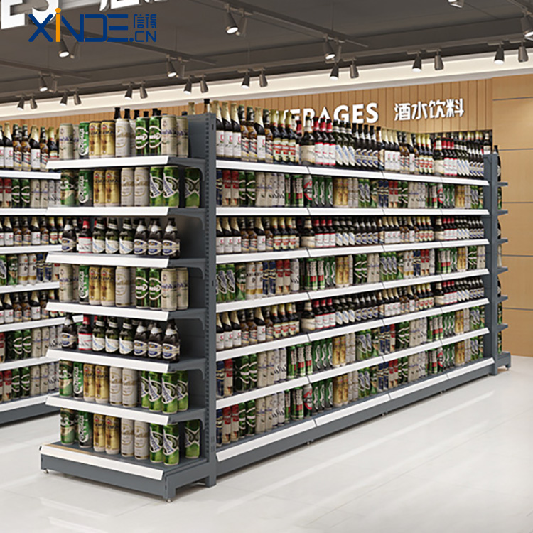 XINDE gondole étagères présentoirs de supermarché 5