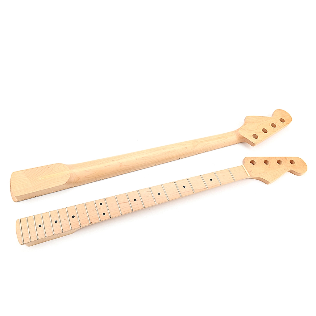 Venta al por mayor, cuello de guitarra personalizado de 4 cuerdas y 21 trastes para bajo PB 1
