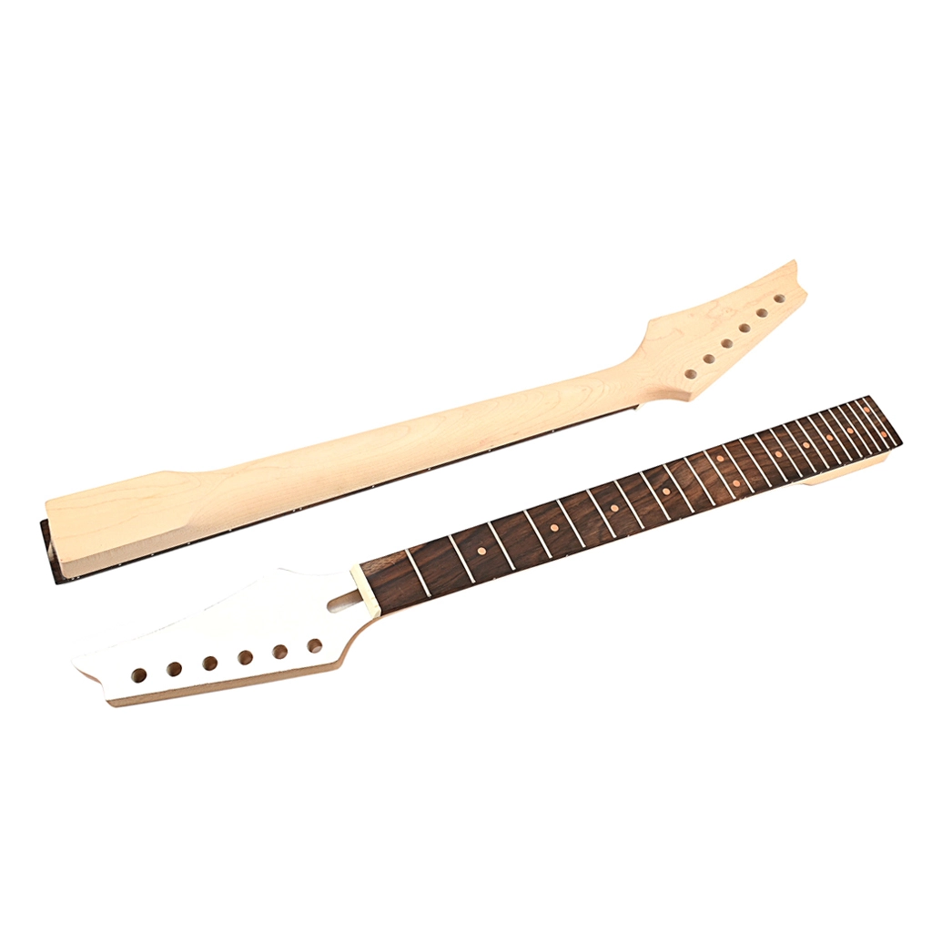 Manche de guitare électrique en érable personnalisé, vente en gros, 24 frettes 1