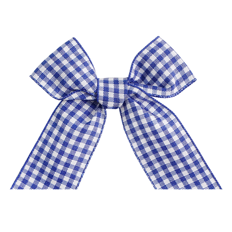 Accessoire d'emballage de parfum de cadeau d'arc de ruban de noeud plat fait sur commande de MSD 1