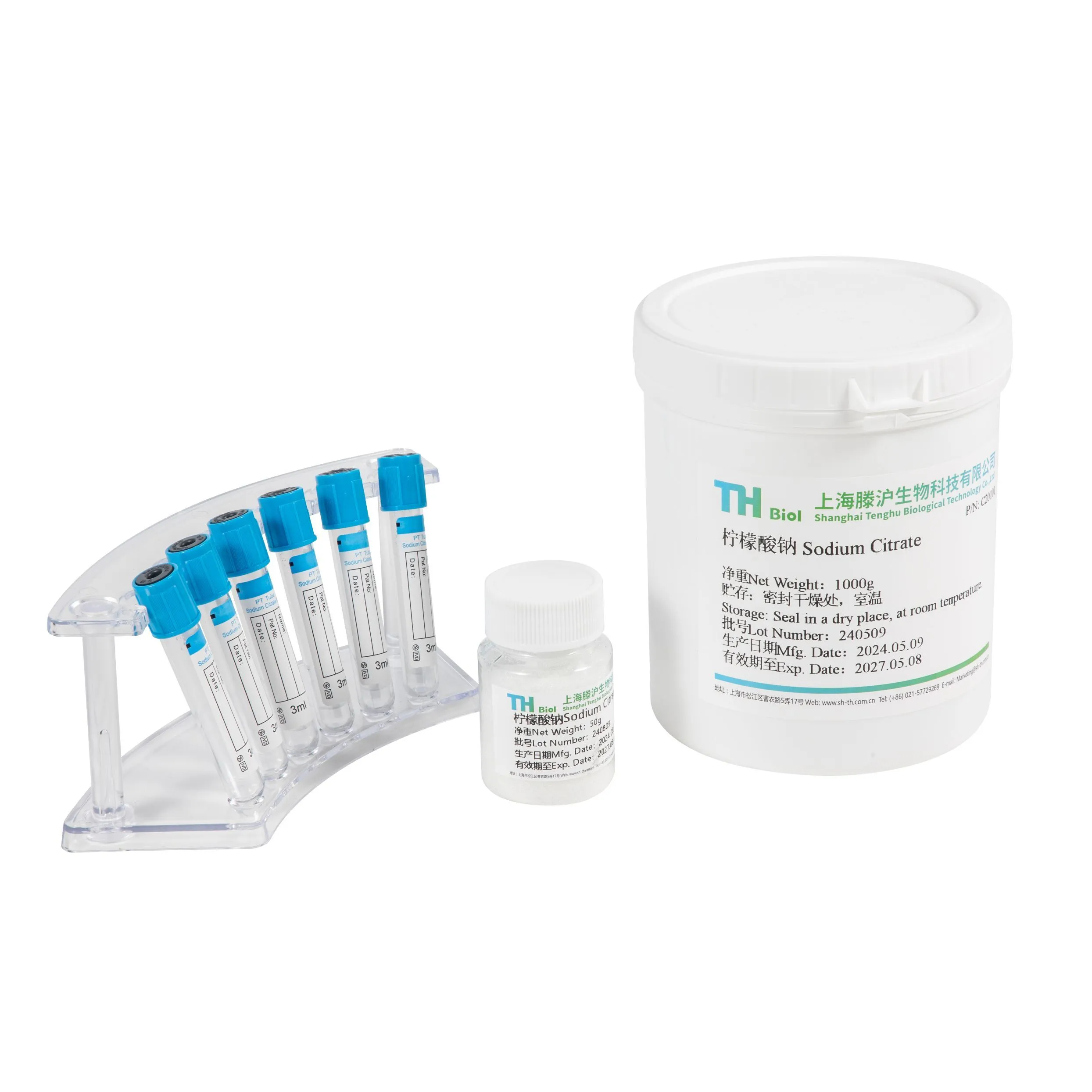 Bột Natri Citrate Độ Tinh Khiết Cao Tenghu cho Ống Lấy Máu 1