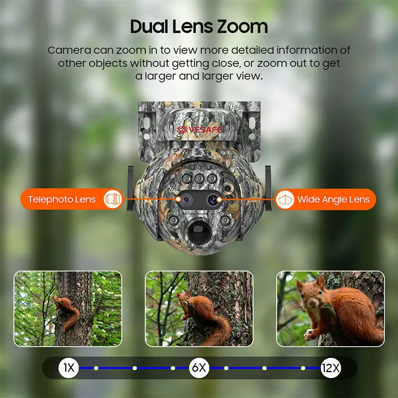 VESAFE Solar Panel for Cellular Trail Camera Personalized 2