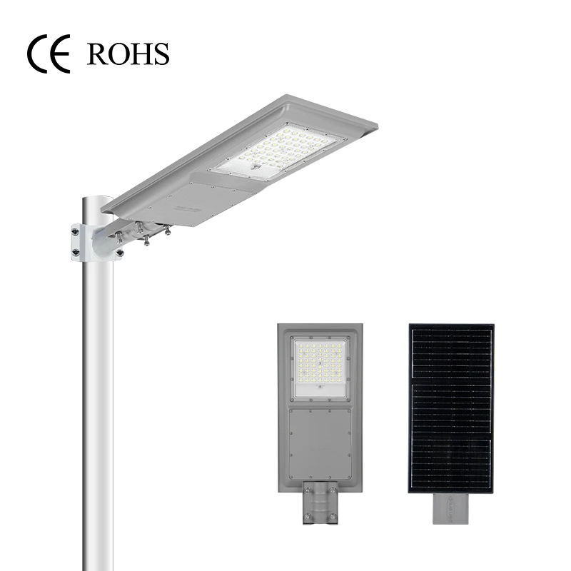 CHZ-SRL03 Solar Street Lights CE ROHS Certified High Power 100W 200W 300W IP65 Waterproof Die-Cast Aluminum 1