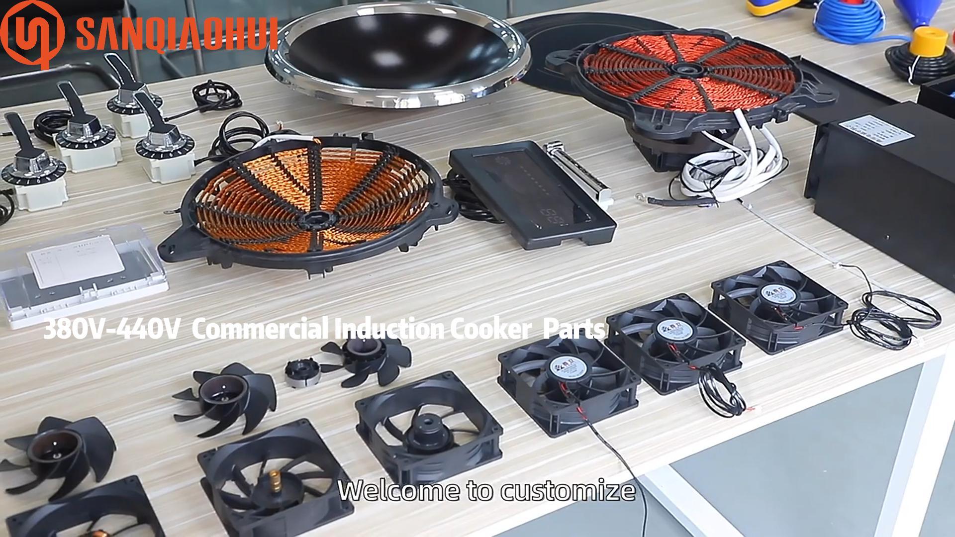 Sanqiaohui 25KW-60KW Electromagnetic heating for food sterilization