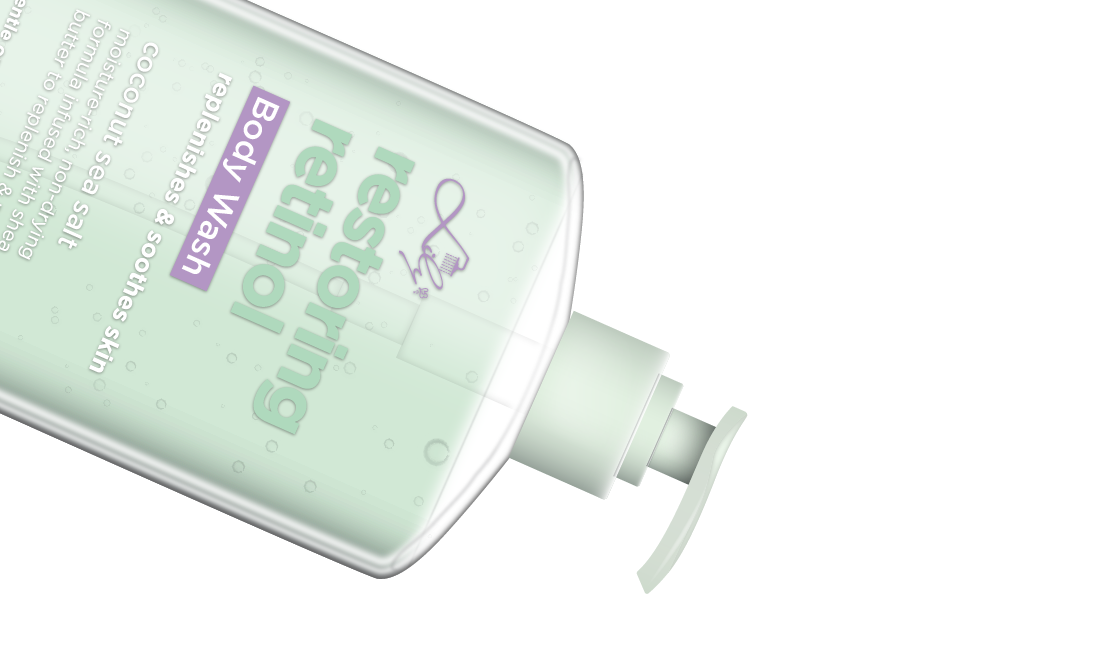 Private Label zomerbries kokosnoot & fabrikant van zeezout body wash - lily bad 5