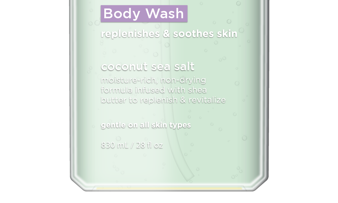 Private Label zomerbries kokosnoot & fabrikant van zeezout body wash - lily bad 4