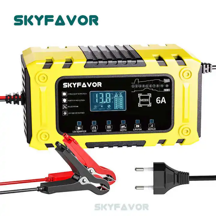 Mobile Car Battery Charger - - SKYFAVOR 6