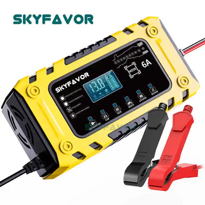 Mobile Car Battery Charger - - SKYFAVOR 3