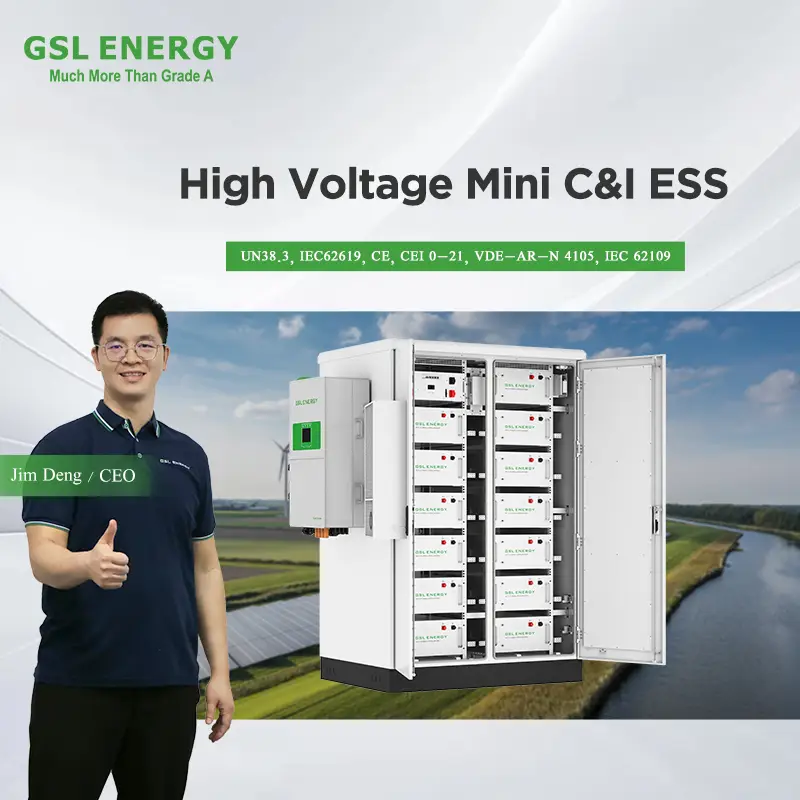 50 kVa, 186 kWh Battery All-in-one Storage Air-cooled Storage Container Energy Storage System 1