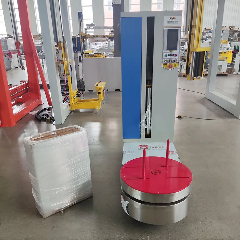 Máquina de envoltura de equipaje premium - Secure & Celebra el manejo de equipaje para aeropuertos & Hoteles 1
