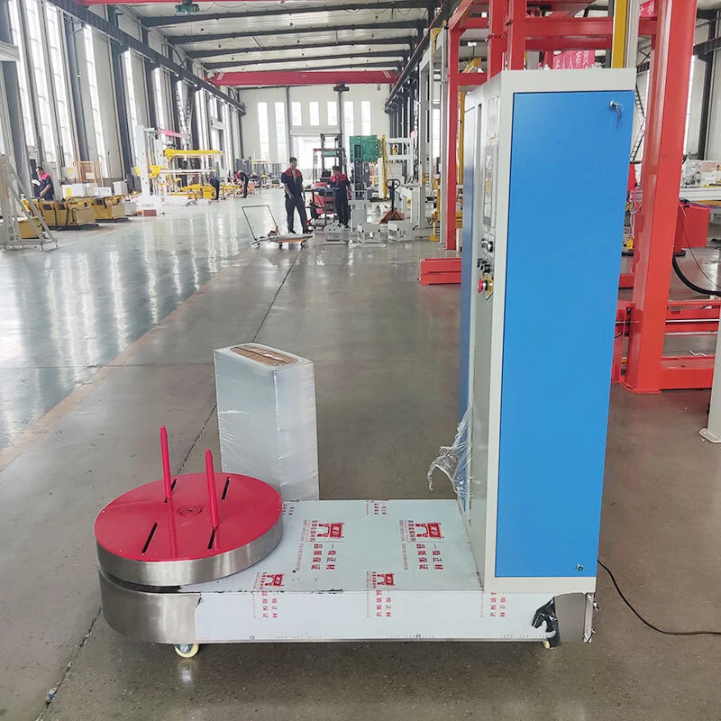 Luggage Wrapping Machine for Airports – Automated, Secure Baggage Protection Solution 1