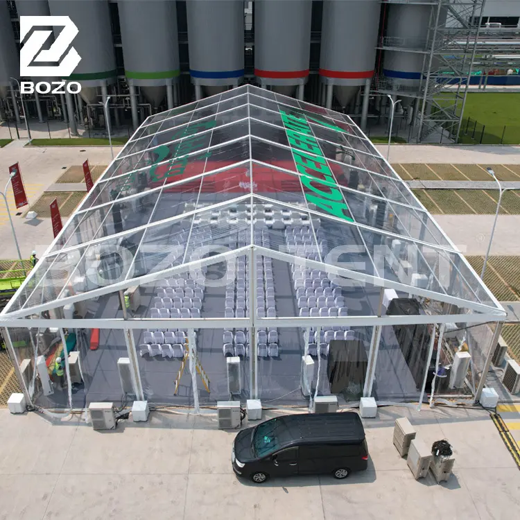 Reliableclear Span Tent Structures for Sport 850g PVC Fabric Customized 5