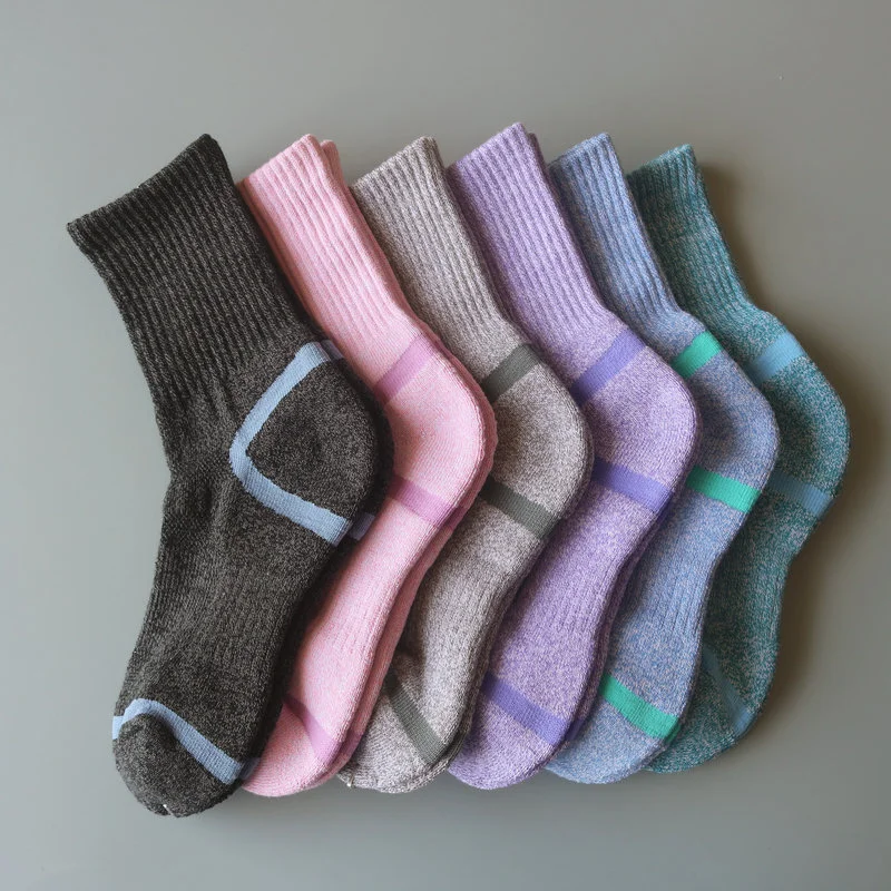 Winter Mid Tube Sports Socks with Towel Bottom for Basketball, Football, Outdoor Activities 1