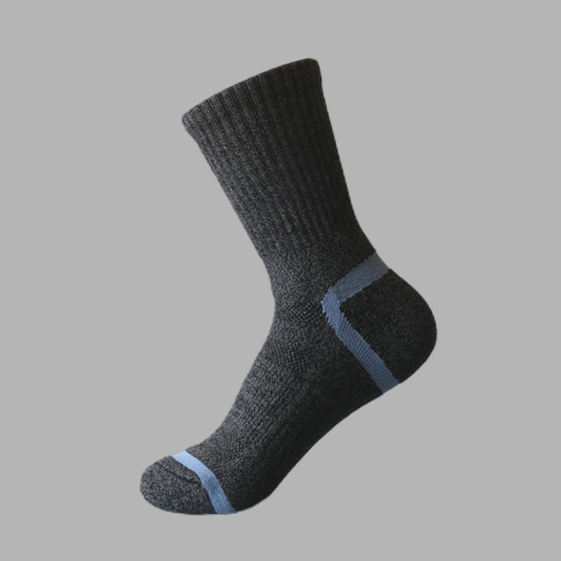 Winter Mid Tube Sports Socks with Towel Bottom for Basketball, Football, Outdoor Activities 6