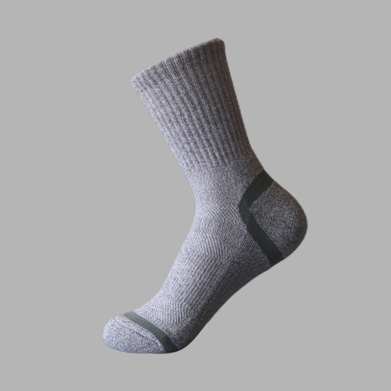 Winter Mid Tube Sports Socks with Towel Bottom for Basketball, Football, Outdoor Activities 5