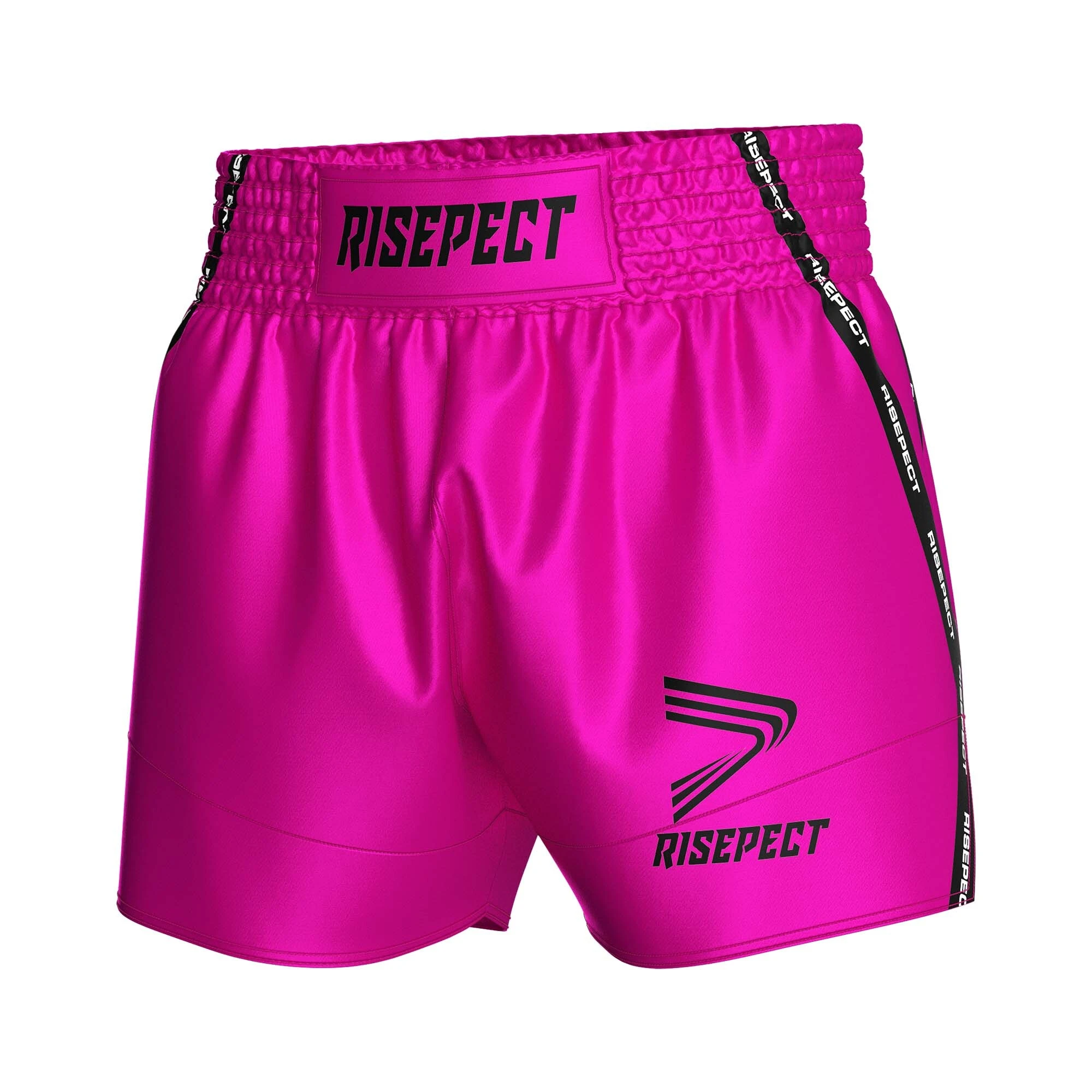 Rise Rose-red Muay Thai Shorts MMA Fight Shorts 1