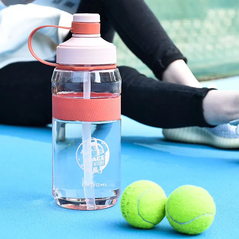 Large Water Bottle with Straw Accept to Customize Any Color ODM/OEMfrom China 4
